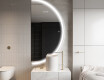 Elegantti LED Puolipyöreä Peili - Kylpyhuoneeseen A222 #9
