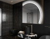 Elegantti LED Puolipyöreä Peili - Kylpyhuoneeseen Q222