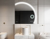 Elegantti LED Puolipyöreä Peili - Kylpyhuoneeseen Q222 #10
