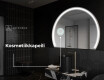 Elegantti LED Puolipyöreä Peili - Kylpyhuoneeseen W223 #6