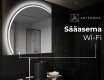 Elegantti LED Puolipyöreä Peili - Kylpyhuoneeseen X223 #6
