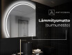 Elegantti LED Puolipyöreä Peili - Kylpyhuoneeseen X223 #8