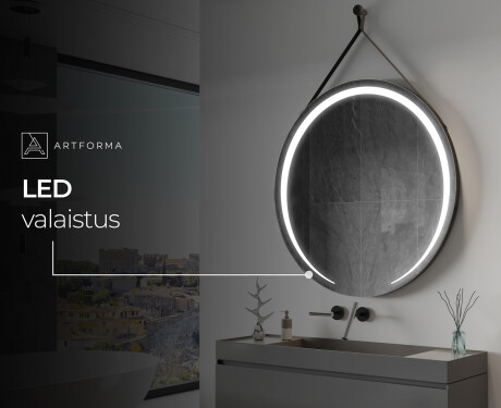 Valopeili pyöreä roikkuva peili L98 #5