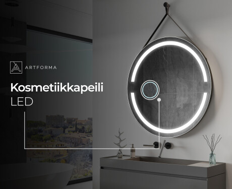 Valopeili pyöreä roikkuva peili L118 #6