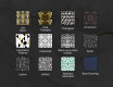 LED-Valaistuksella Varustettu Pyöreä Koristeellinen Peili Ruokasaliin - Ancient Pattern #10