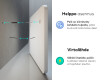 Kylpyhuoneen Peili Led-valoilla L146 #10