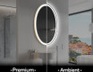 Pystysuora LED-valaistus Custom Mirror Kylpyhuoneen valaistus L227