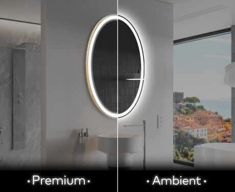 Pystysuora LED-valaistus Custom Mirror Kylpyhuoneen valaistus L227