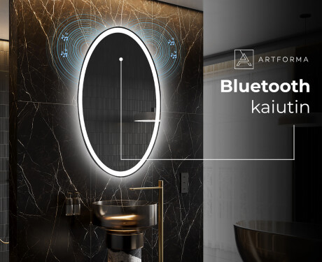 Pystysuora LED-valaistus Custom Mirror Kylpyhuoneen valaistus L227 #5