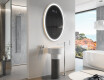 Pystysuora LED-valaistus Custom Mirror Kylpyhuoneen valaistus L227 #9