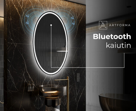Pystysuora LED-valaistus Custom Mirror Kylpyhuoneen valaistus L228 #5