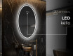 Pystysuora LED-valaistus Custom Mirror Kylpyhuoneen valaistus L228 #7