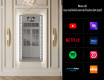 Pystysuora kylpyhuoneen Peili LED-valoilla L38 #2