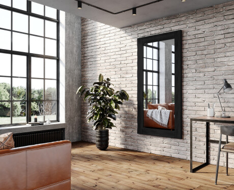 Pystysuora moderni suorakulmainen peili kehyksellä L224 #7