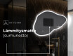 Epäsymmetrinen valopeili LED P222 #8