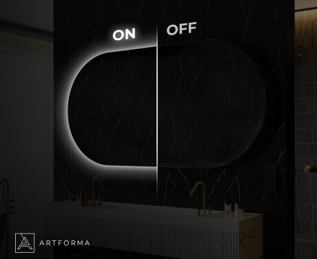 LED-valaistus Custom Mirror Kylpyhuoneen valaistus L229 #3