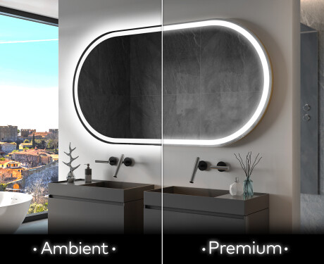 LED-valaistus Custom Mirror Kylpyhuoneen valaistus L230