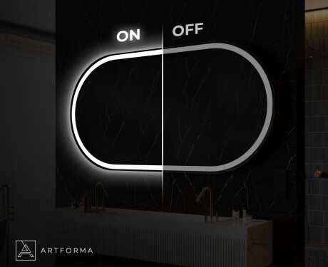 LED-valaistus Custom Mirror Kylpyhuoneen valaistus L230 #3