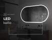 LED-valaistus Custom Mirror Kylpyhuoneen valaistus L230 #8