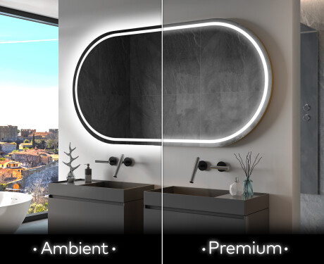 LED-valaistus Custom Mirror Kylpyhuoneen valaistus L231
