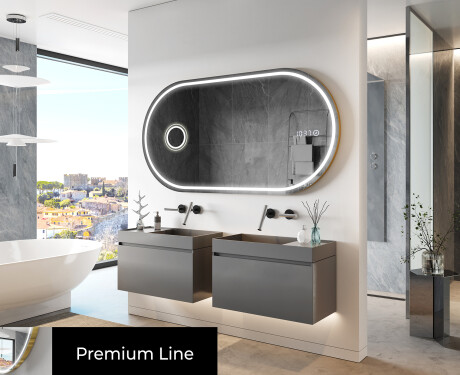 LED-valaistus Custom Mirror Kylpyhuoneen valaistus L231 #3