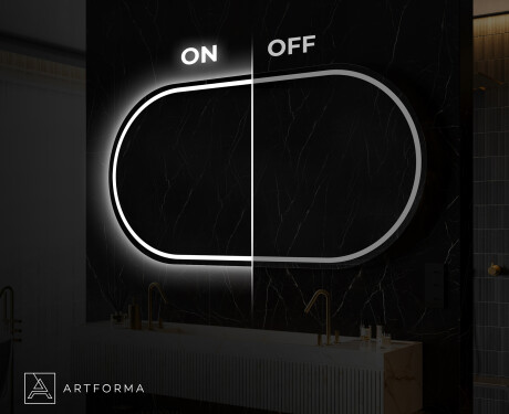 LED-valaistus Custom Mirror Kylpyhuoneen valaistus L231 #3