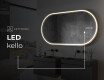 LED-valaistus Custom Mirror Kylpyhuoneen valaistus L231 #9