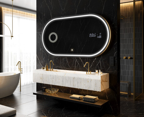 LED-valaistus Custom Mirror Kylpyhuoneen valaistus L231 #11