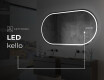 LED-valaistus Custom Mirror Kylpyhuoneen valaistus L231 #8
