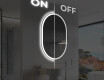 Pystysuora LED-valaistus Custom Mirror Kylpyhuoneen valaistus L230 #3
