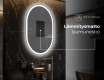 Pystysuora LED-valaistus Custom Mirror Kylpyhuoneen valaistus L230 #8