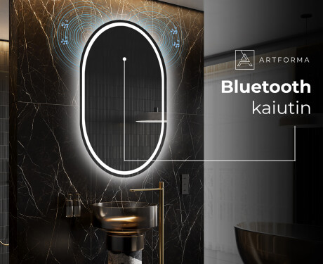 Pystysuora LED-valaistus Custom Mirror Kylpyhuoneen valaistus L231 #5