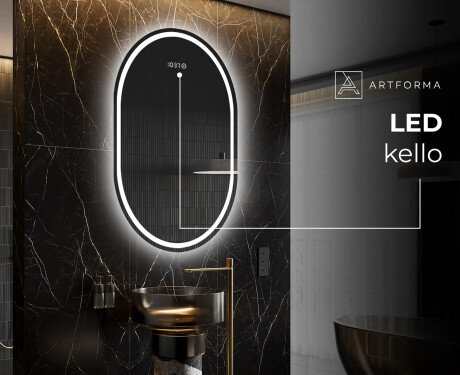 Pystysuora LED-valaistus Custom Mirror Kylpyhuoneen valaistus L231 #7