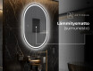 Pystysuora LED-valaistus Custom Mirror Kylpyhuoneen valaistus L231 #8