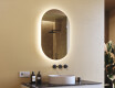 LED-valaistus Custom Mirror Kylpyhuoneen valaistus 50x80cm kylmän sävyinen LED-valo 7000K, lämmin valo 3000K tai neutraali valo 4500K