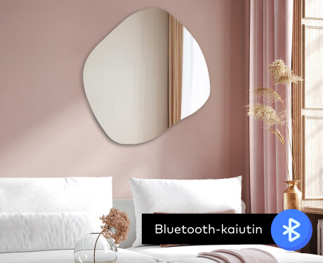 Epäsäännöllisen muotoinen LED-kylpyhuonepeili R221 #8
