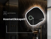 Epäsäännöllisen muotoinen LED-kylpyhuonepeili R222 #5