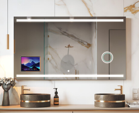 Älykäs LED-kylpyhuonepeili Displine-kehyksellä - Apple L09