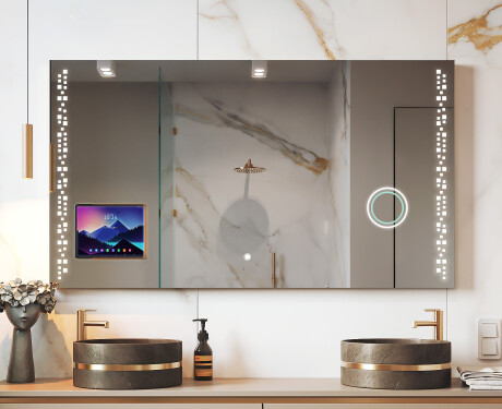 Moderni LED-peili iPad Displine L38 -kehyksellä
