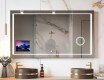 Älykäs LED-kylpyhuonepeili Displine Apple L61 -kehyksellä
