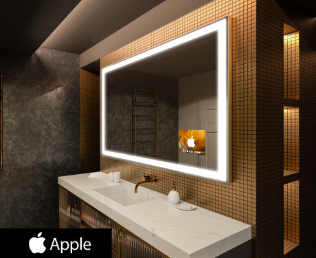 Peili kylpyhuoneen LED SMART L01 Apple #1