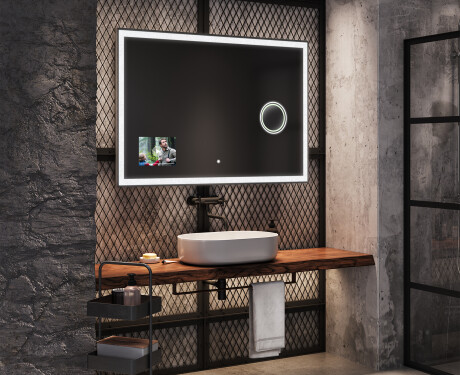 Peili kylpyhuoneen LED SMART L01 Apple #8