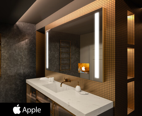 Peili kylpyhuoneen LED SMART L02 Apple #1