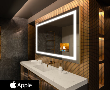 Peili kylpyhuoneen LED SMART  L15 Apple