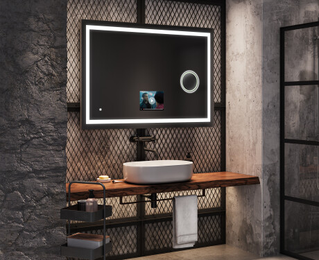 Peili kylpyhuoneen LED SMART  L15 Apple #8