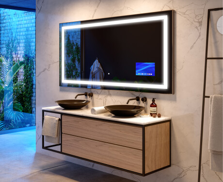 Peili kylpyhuoneen LED SMART  L15 Apple #9