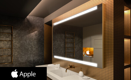 Peili kylpyhuoneen LED SMART L47 Apple