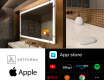 Peili kylpyhuoneen LED SMART L126 Apple #2