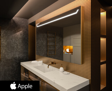 Peili kylpyhuoneen LED SMART L128 Apple #1
