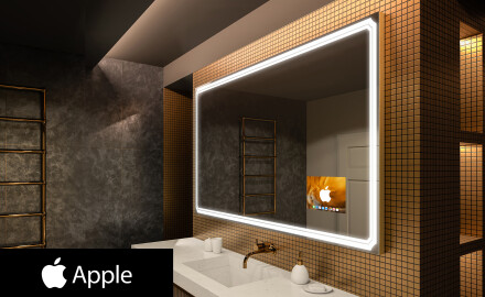 Peili kylpyhuoneen LED SMART L136 Apple